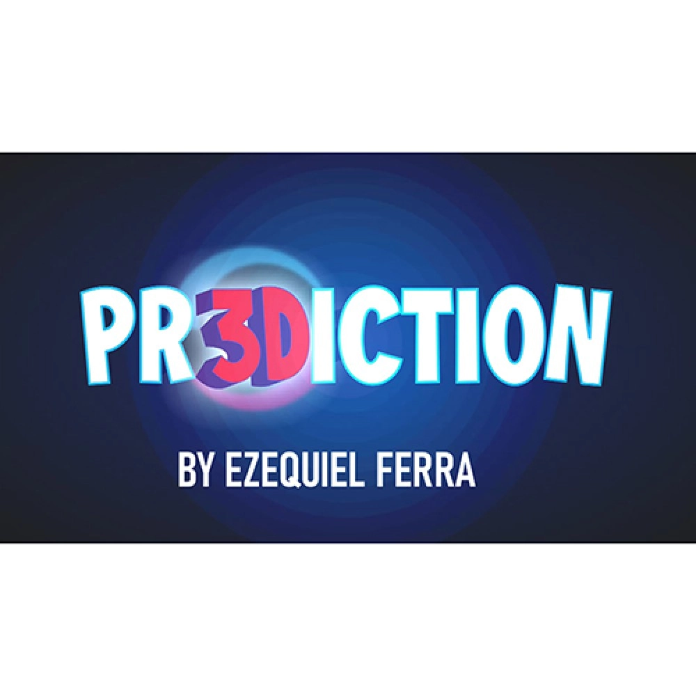 PR3DICTION BLUE (Gimmicks and Online Instructions) by Ezequiel Ferra