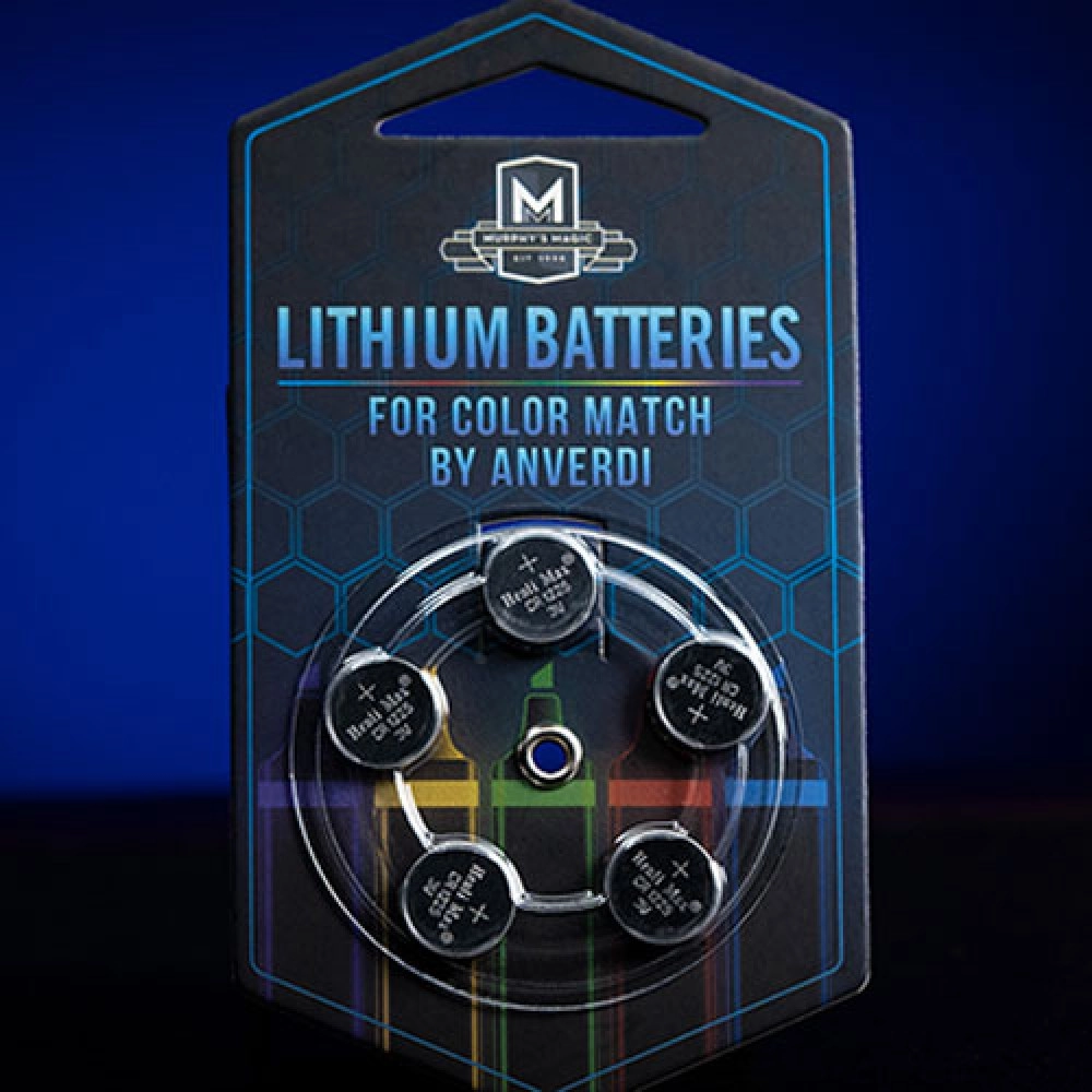 COLOR MATCH BATTERIES (5 pk.) by Tony Anverdi