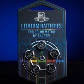 COLOR MATCH BATTERIES (5 pk.) by Tony Anverdi