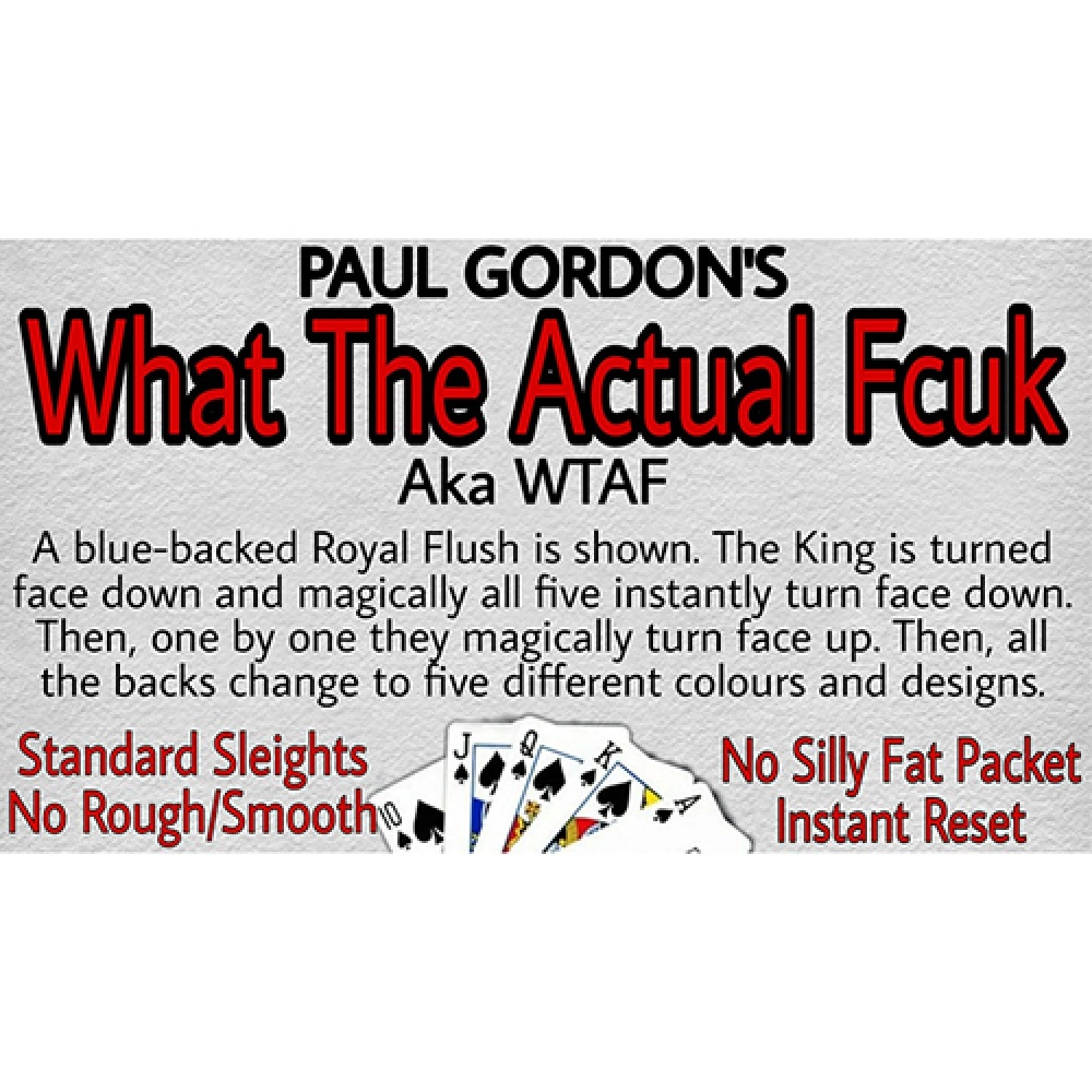 WTAF by Paul Gordon