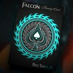 Spielkarten Aqua Falcon Throwing Cards by Rick Smith Jr. and De'vo