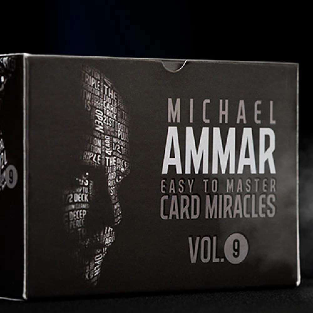 Easy to Master Card Miracles (Gimmicks and Online Instruction) Volume 9 by Michael Ammar