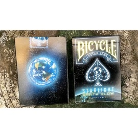 Spielkarten Bicycle Starlight Earth Glow Playing Cards by Collectable Playing Cards - Special Limited Print Run