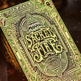 Spielkarten Sacred Fire (Emerald Flare) Playing Cards by Riffle Shuffle