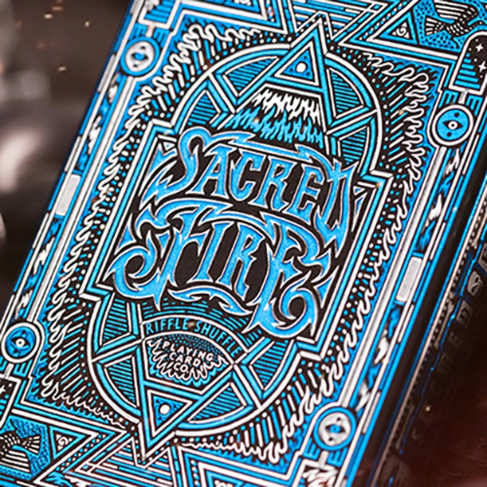 Spielkarten Sacred Fire (Sapphire Blaze) Playing Cards by Riffle Shuffle