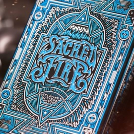 Spielkarten Sacred Fire (Sapphire Blaze) Playing Cards by Riffle Shuffle