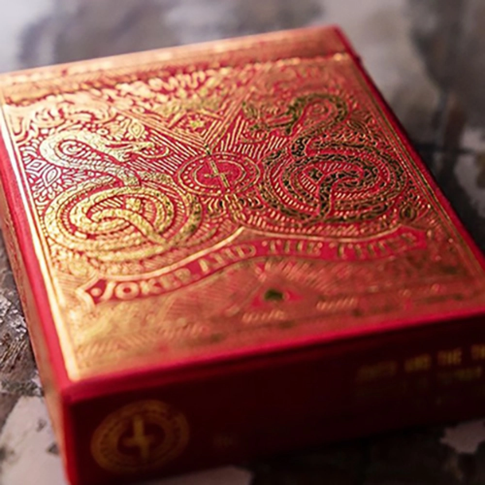 Spielkarten Blood Red Edition V3  Playing Cards by Joker and the Thief