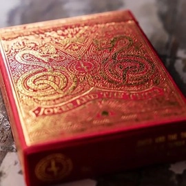 Spielkarten Blood Red Edition V3  Playing Cards by Joker and the Thief