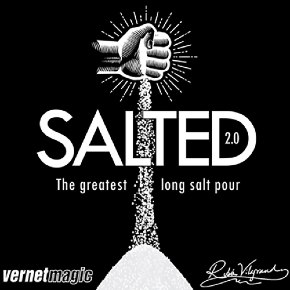 Salted 2.0 (Gimmicks and Online Instructions) by Ruben Vilagrand and Vernet