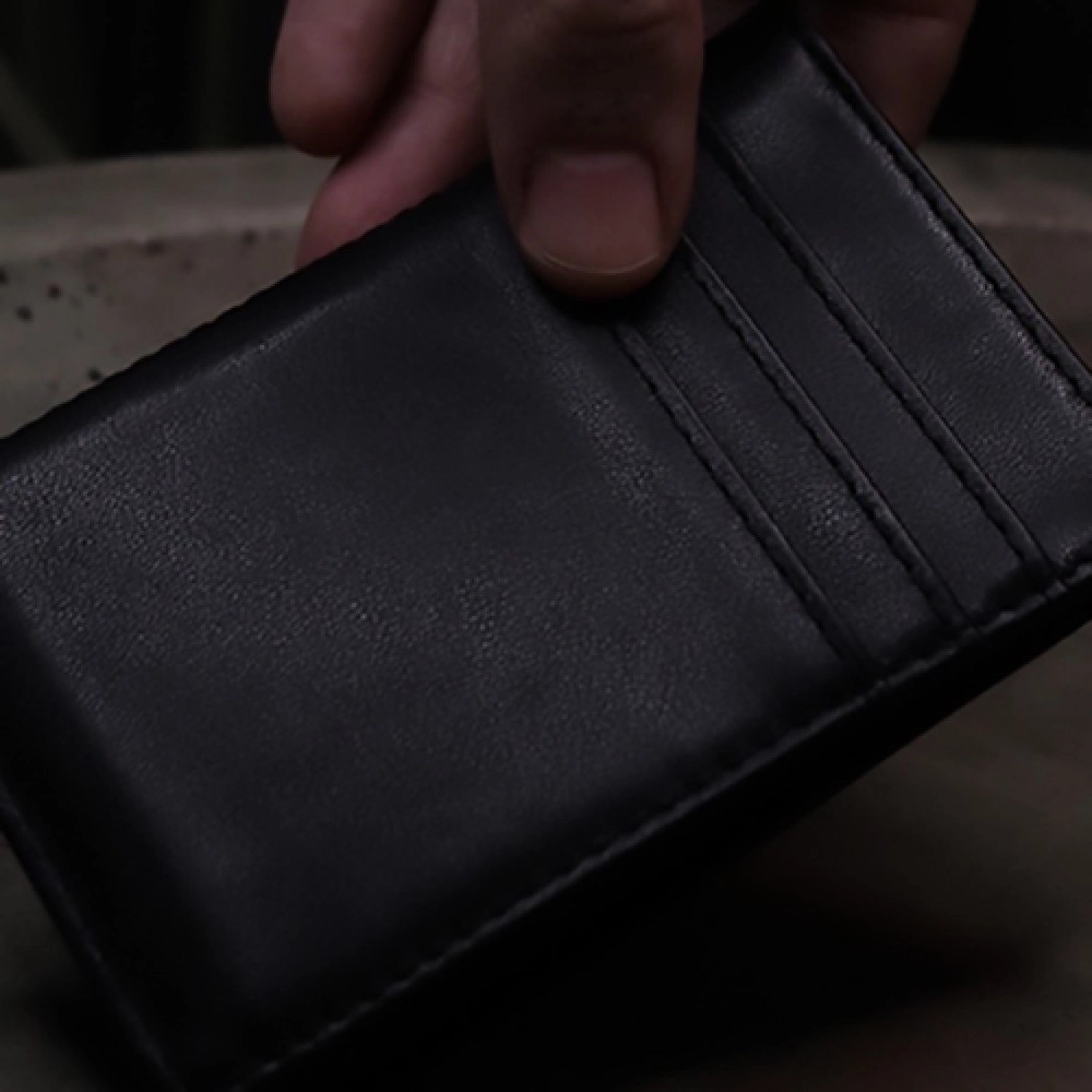Orphic Business Card Size in Leather (Gimmick and Online Instructions) by Lewis Lé Val and The 1914