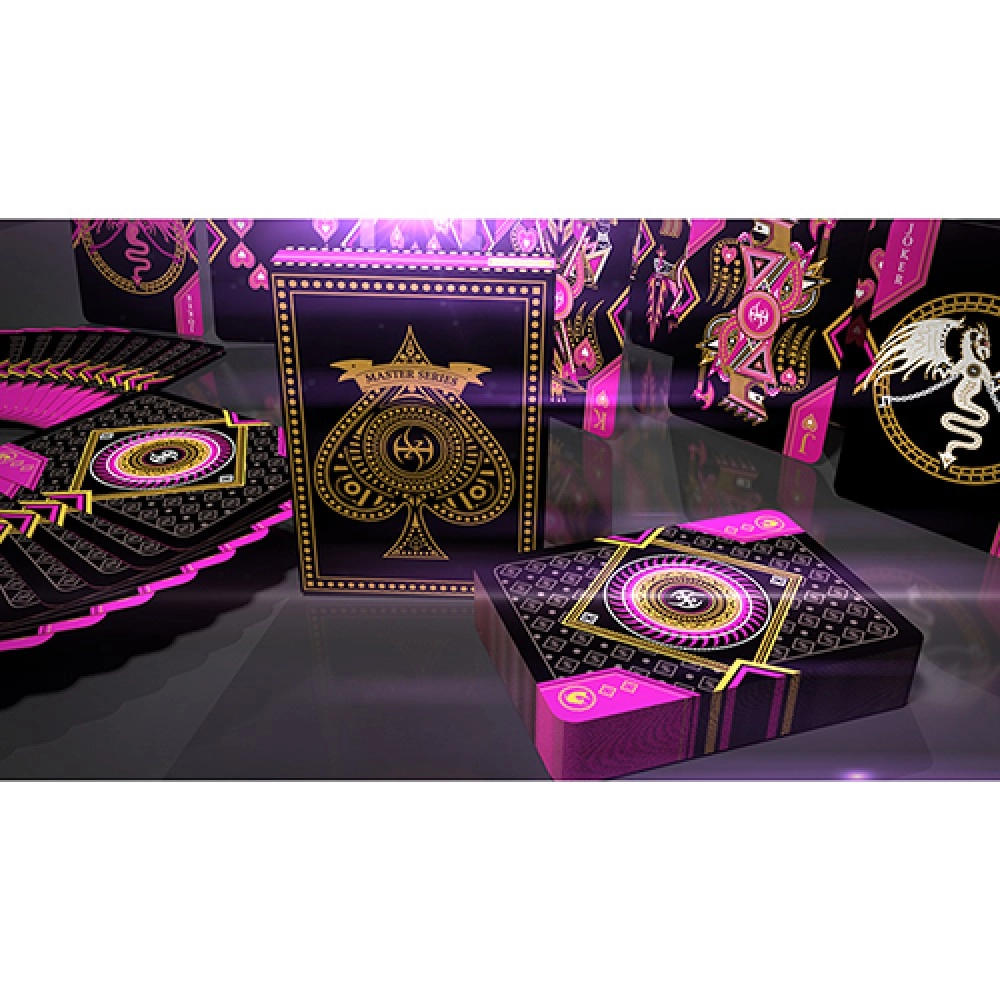 Spielkarten Pink Ruby Lordz Playing Cards (Standard) by De'vo vom Schattenreich and Handlordz
