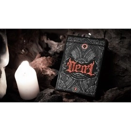Spielkarten Deal with the Devil (Scarlet Red) UV Playing Cards by Darkside Playing Card Co