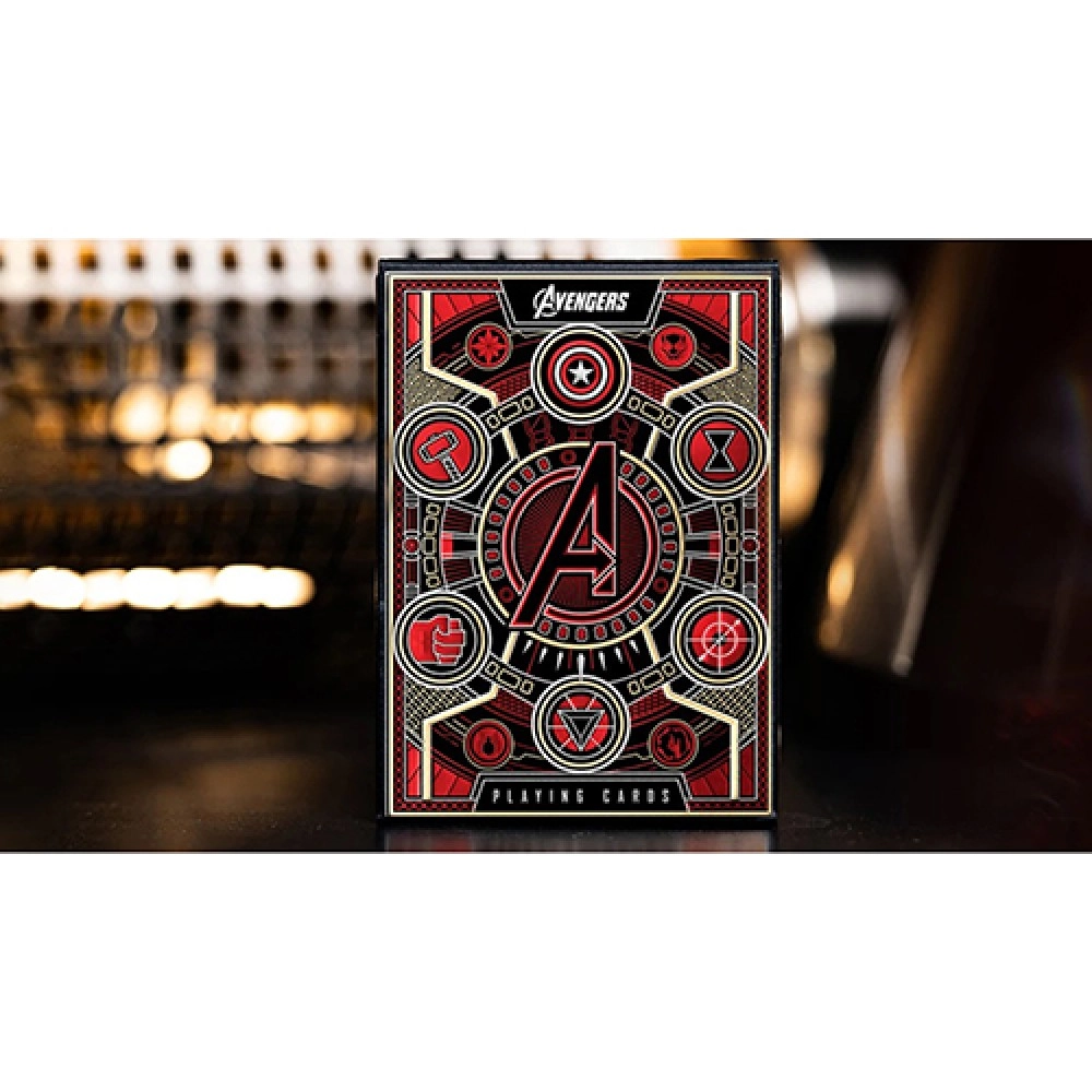 Spielkarten Avengers: Red Edition Playing Cards by theory11