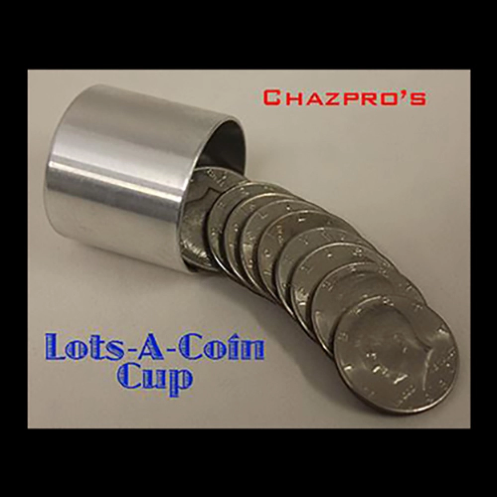 Lots-A-Coins Cup Quarter/Euro by Chazpro Magic
