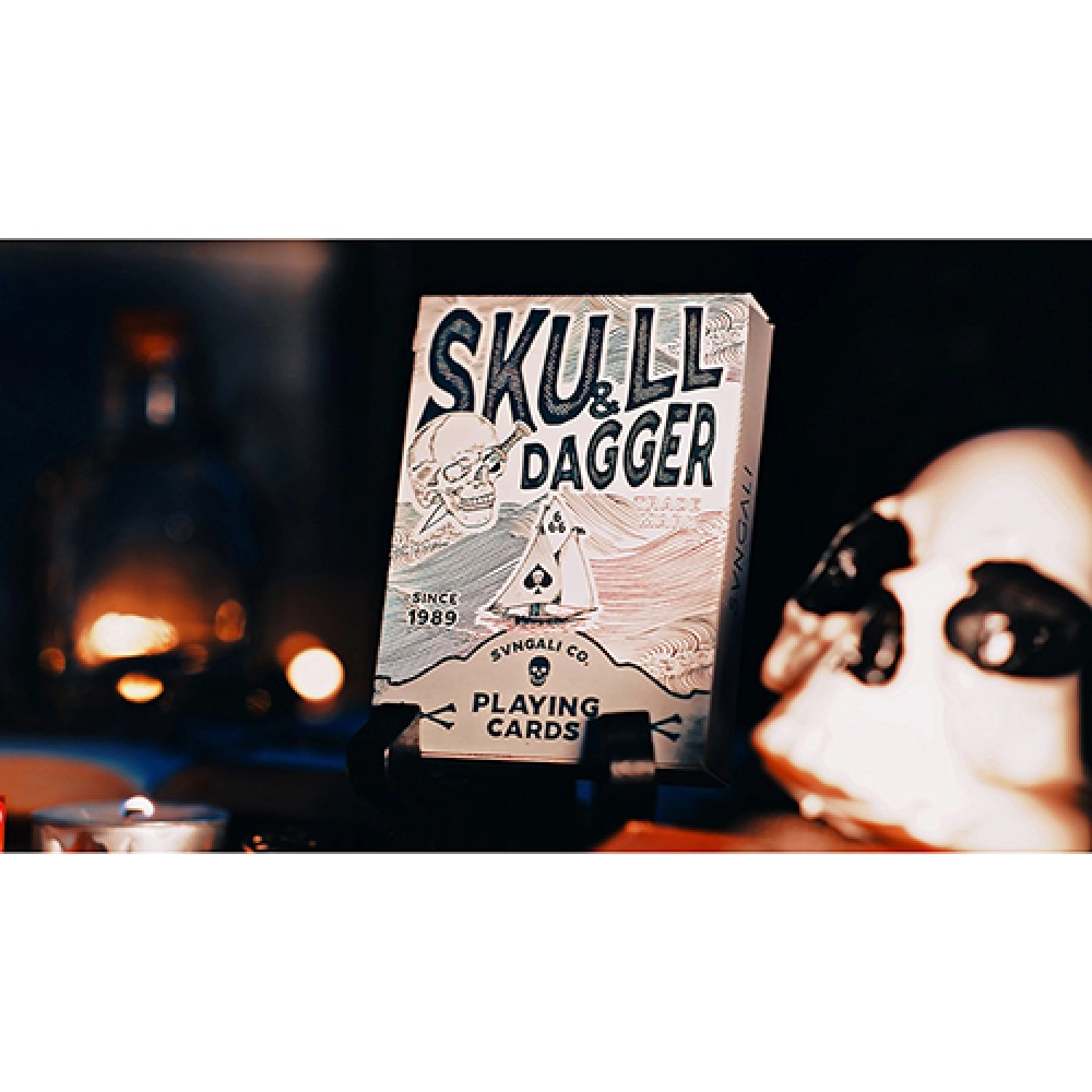 Spielkarten SVNGALI 06: Skull and Dagger Playing Cards