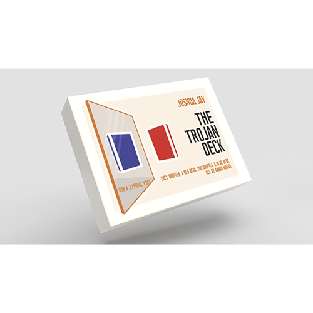 Trojan Deck Standard Index (Gimmicks and Online Instructions) by Joshua Jay