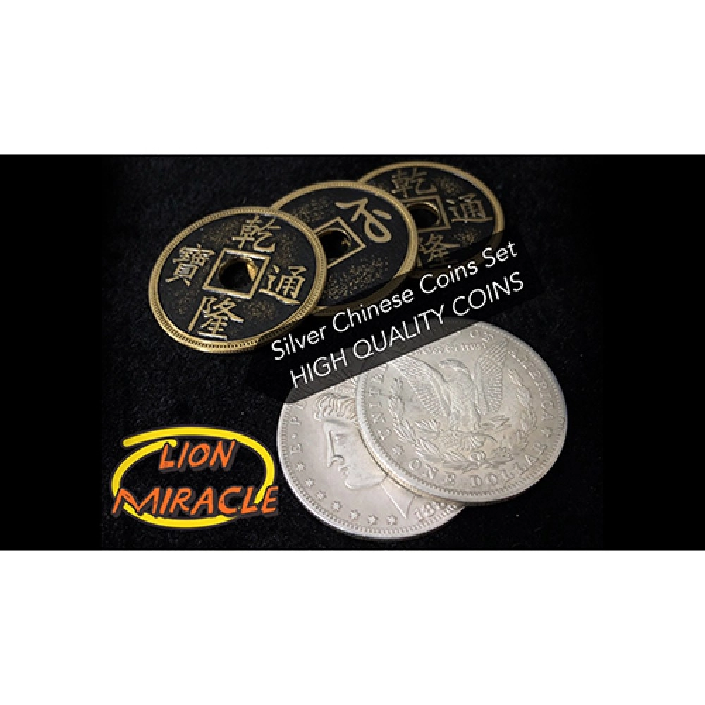 Silver Chinese Coins Set by Lion Miracle