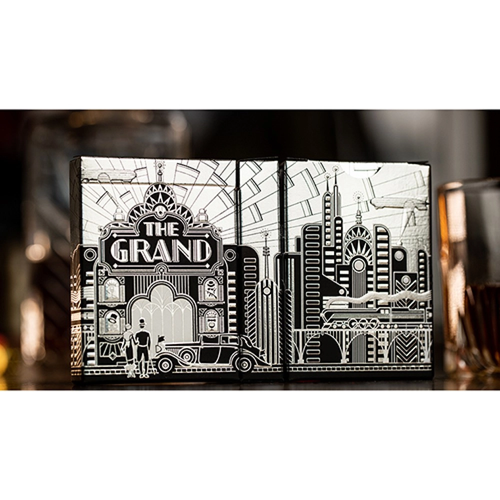Spielkarten The Grand Silver Allure Playing Cards by Riffle Shuffle