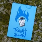Spielkarten Trash & Burn (Blue) Playing Cards by Howlin' Jacks