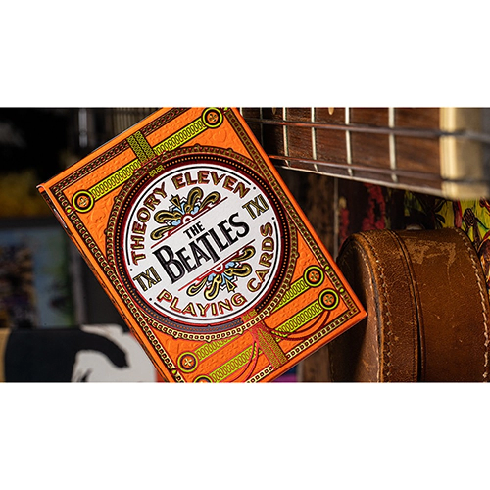 Spielkarten The Beatles (Orange) Playing Cards by Theory11