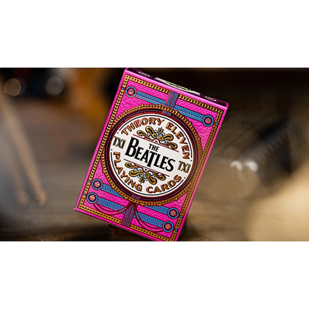 Spielkarten The Beatles (Pink) Playing Cards by Theory11