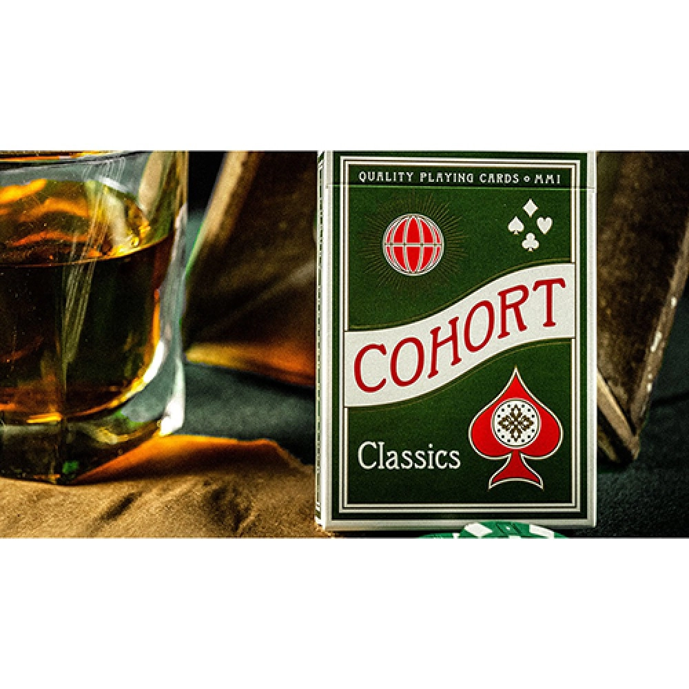 Spielkarten Green Cohorts (Luxury-pressed E7) Playing Cards