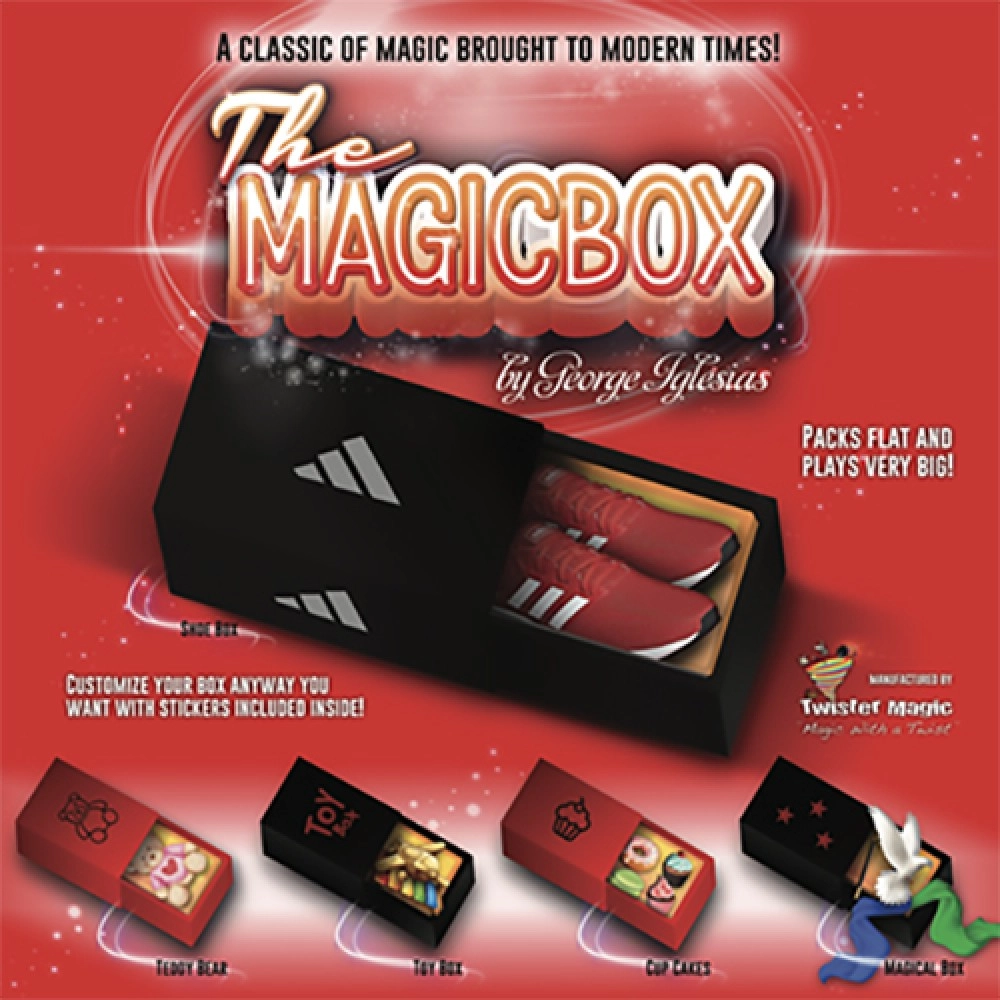 MAGIC BOX BLACK Medium by George Iglesias and Twister Magic