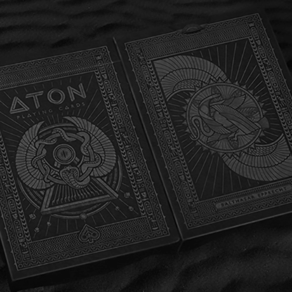 Spielkarten Aton (Ebony Edition) Playing Cards