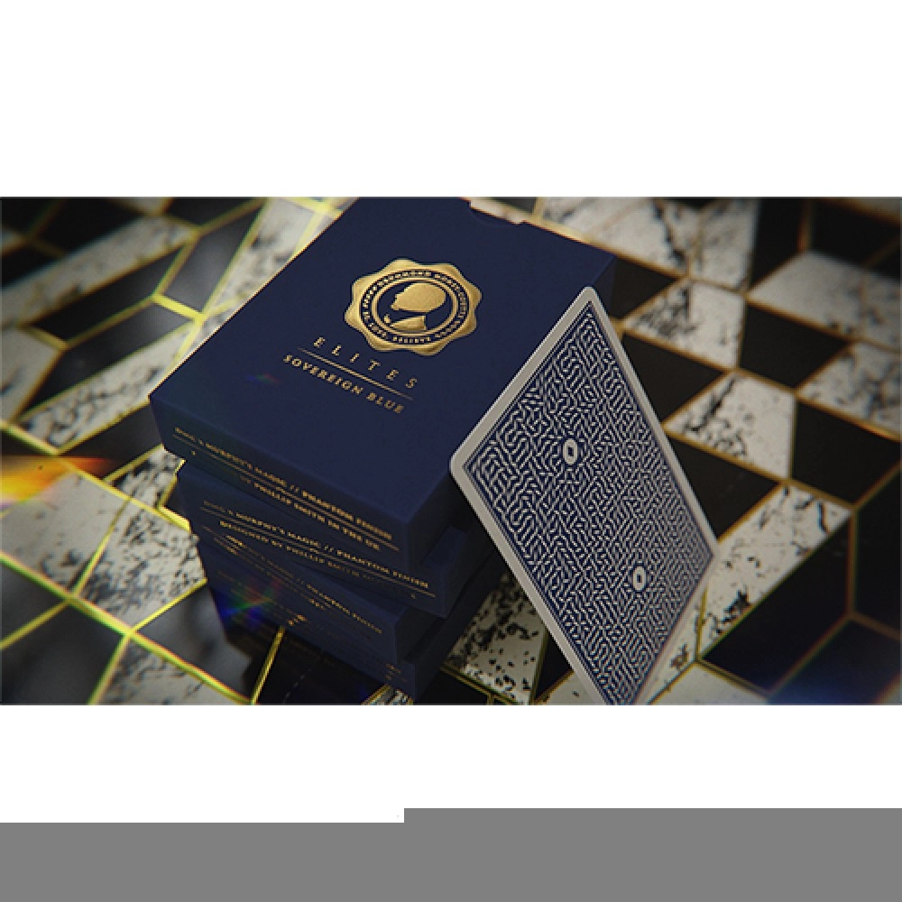 DMC ELITES: V4 Sovereign Blue Playing Cards