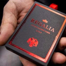 Spielkarten Regalia Red Playing Cards (Signature Edition) by Shin Lim