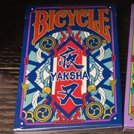 Spielkarten Bicycle Yaksha Oni Playing Cards by Card Experiment
