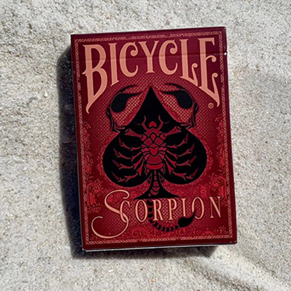 Spielkarten Bicycle Scorpion (Red) Playing Cards