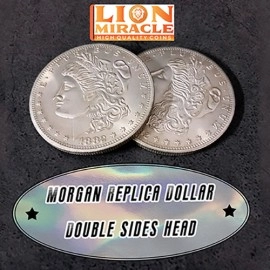 MORGAN REPLICA DOLLAR DOUBLE SIDED HEAD by Lion Miracle