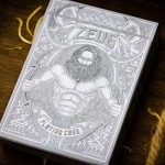 Spielkarten Zeus Sterling Silver Playing Cards by Chamber of Wonder