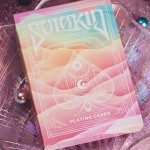 Spielkarten Solokid Rainbow Dream (Red Pink) Playing Cards by Solokid Playing Card Co.