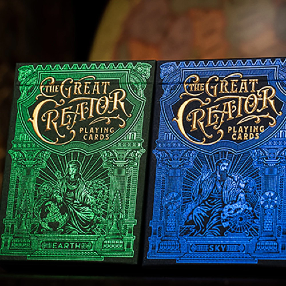 Spielkarten The Great Creator: Sky Edition Playing Cards by Riffle Shuffle