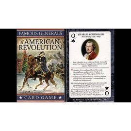 Spielkarten Famous Generals of the American Revolution Playing Cards
