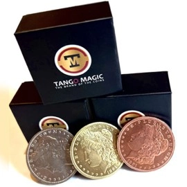 Follow the Silver Morgan Replica (Gimmicks and Online Instructions) by Tango