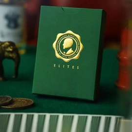Spielkarten DMC ELITES V4: Marked Deck (Forest Green Phantom Finish) Playing Cards