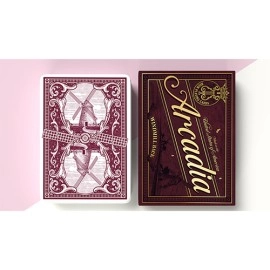 Spielkarten The Windmill Back (Claret Purple Edition) Playing Cards