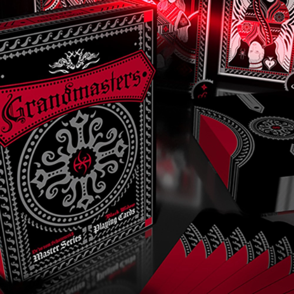 Spielkarten Grandmasters Black Widow Spider Edition (Standard) Playing Cards by HandLordz