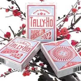 Spielkarten Tally-Ho Plum Blossom Playing Cards