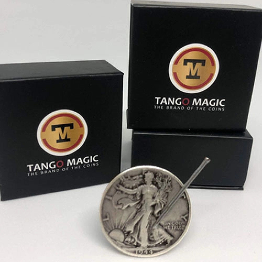 Replica Walking Liberty Magnetic Coin (Gimmicks and Online Instructions) by Tango