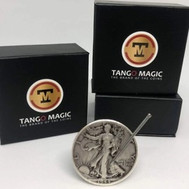 Replica Walking Liberty Magnetic Coin (Gimmicks and Online Instructions) by Tango