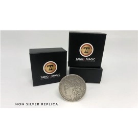 Replica Morgan Steel Coin (Gimmicks and Online Instructions) by Tango Magic