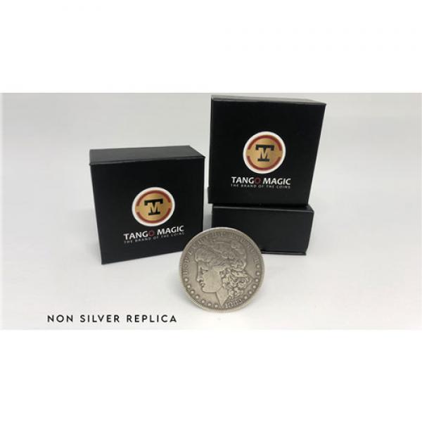 Replica Morgan Steel Coin (Gimmicks and Online Ins...
