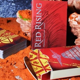 Spielkarten Red Rising Playing Cards by Midnight Cards