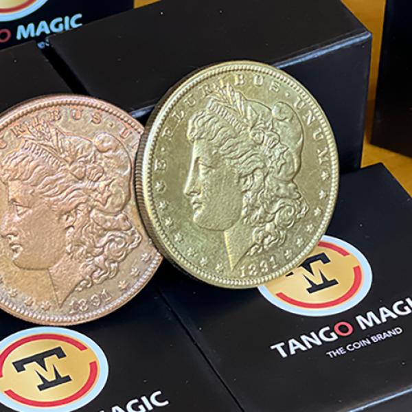 Replica Golden Morgan Scotch and Soda Magnetic (Gimmicks and Online Instructions) by Tango Magic