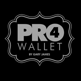 Pro 4 Wallet (Gimmicks and Online Instructions) by Gary James