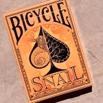 Spielkarten Bicycle Snail (Orange) Playing Cards